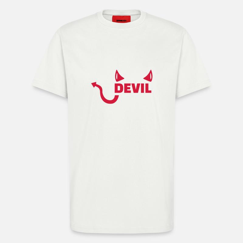 Teufel - T-Shirt - made by SPREAD - OFF WHITE