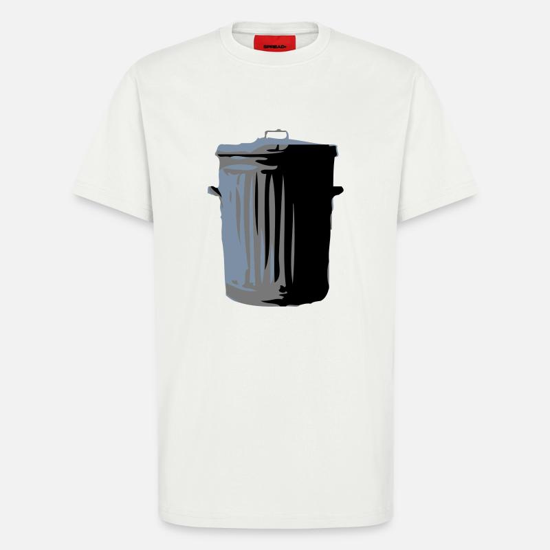Mülltonne - T-Shirt - made by SPREAD - OFF WHITE