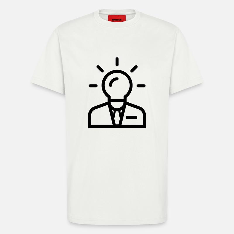 Geschäftsidee - T-Shirt - made by SPREAD - OFF WHITE