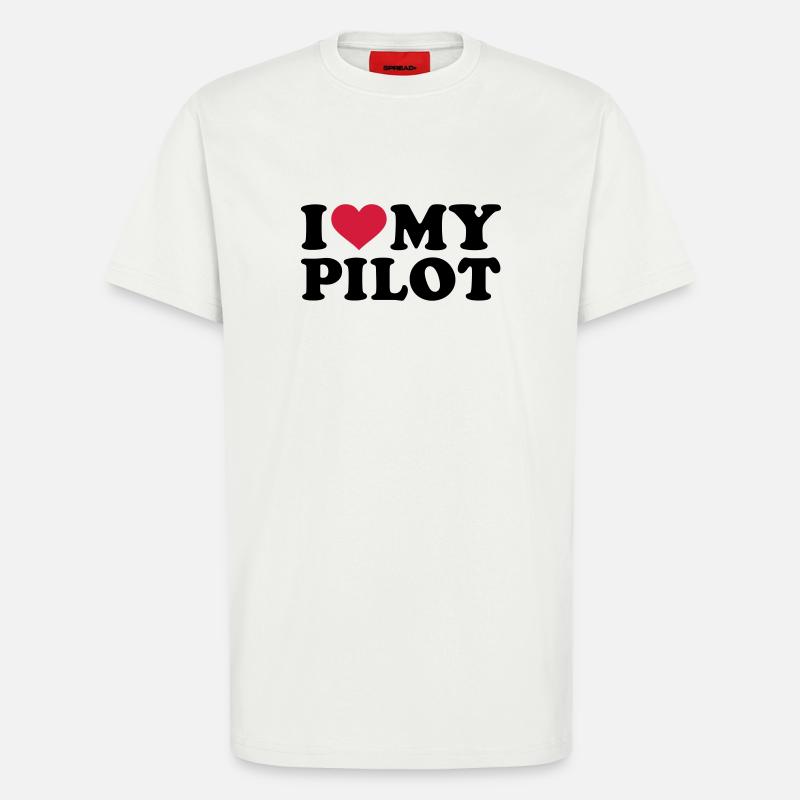 Pilot - T-Shirt - made by SPREAD - OFF WHITE