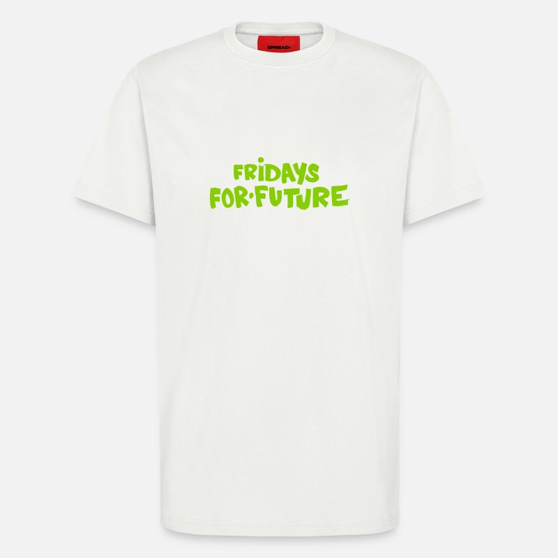 Fridays for Future - T-Shirt - made by SPREAD - OFF WHITE