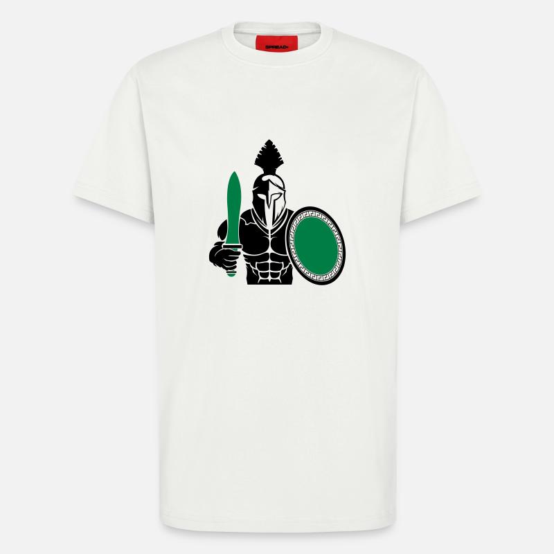 spartaner 02 - T-Shirt - made by SPREAD - OFF WHITE