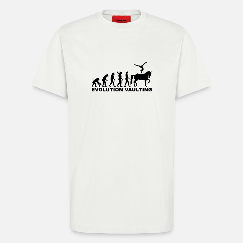 Evolution Vaulting - T-Shirt - made by SPREAD - OFF WHITE
