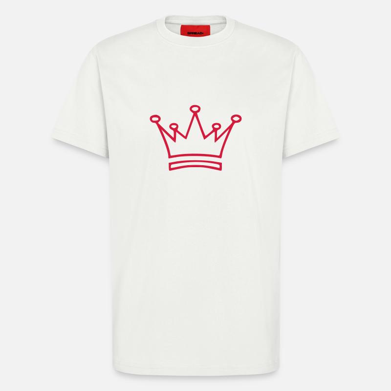 KRONE - T-Shirt - made by SPREAD - OFF WHITE