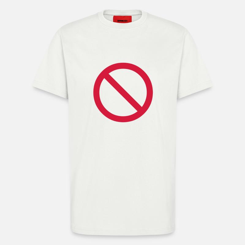 Interdit ! - T-Shirt - made by SPREAD - OFF WHITE