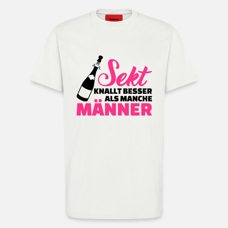 Sekt - T-Shirt - made by SPREAD - OFF WHITE