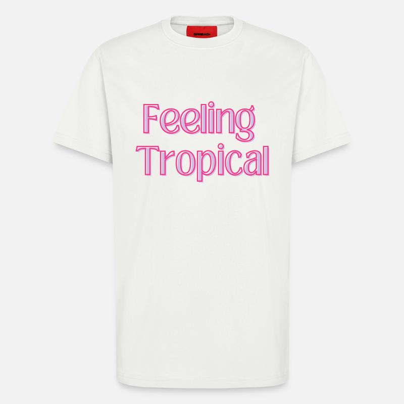 Feeling Tropical - T-Shirt - made by SPREAD - OFF WHITE