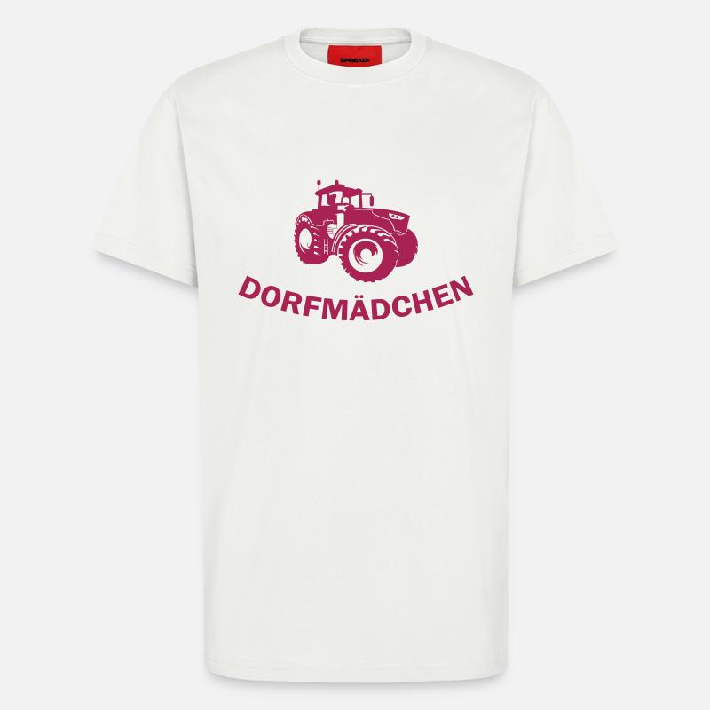 dorfmaedchen - T-Shirt - made by SPREAD - OFF WHITE