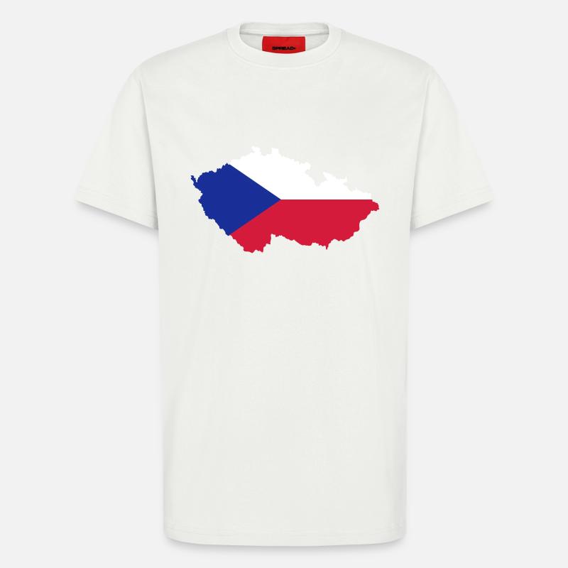 Czech Republic - T-Shirt - made by SPREAD - OFF WHITE