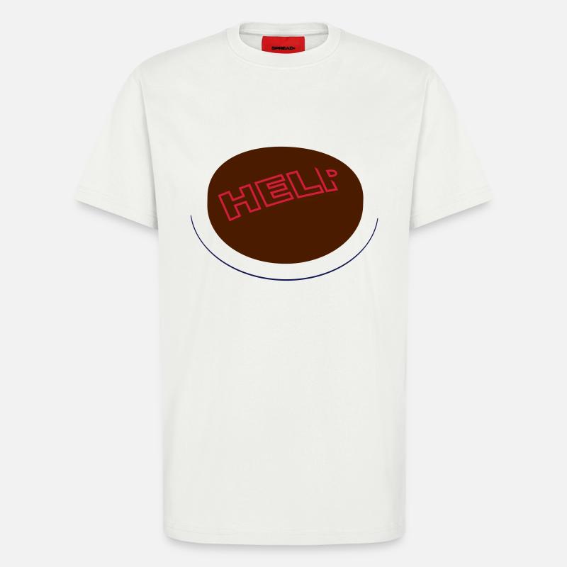 Interrupteur de secours - T-shirt bio décontracté fabriqué en UE - OFF WHITE