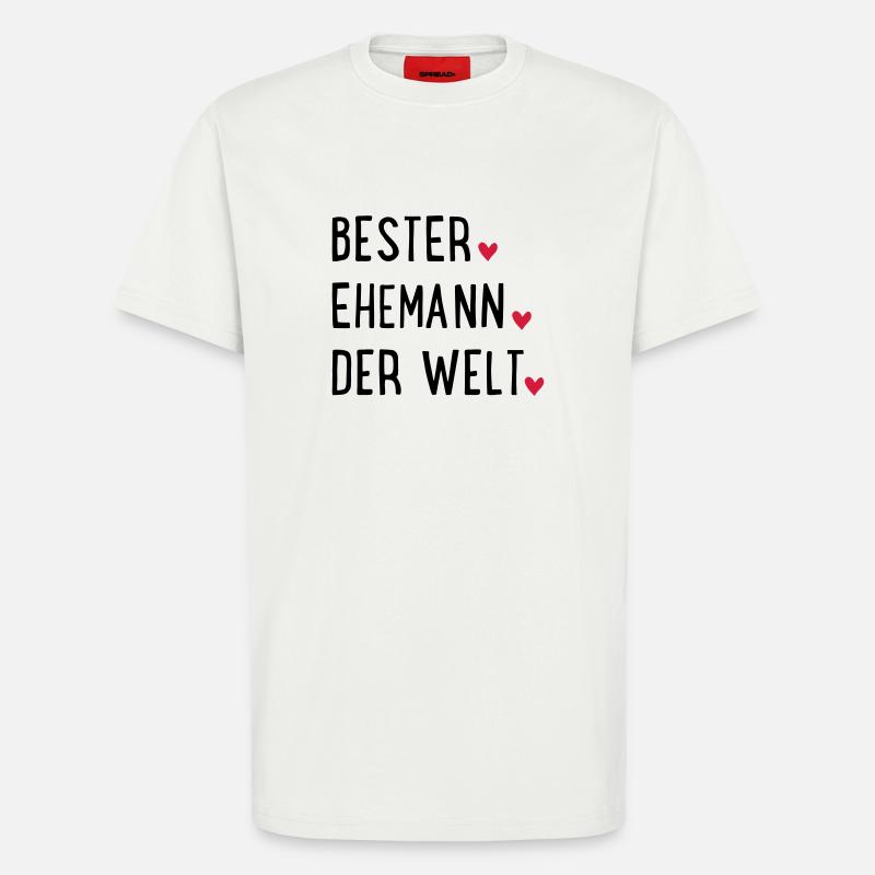 Bester Ehemann der Welt - T-Shirt - made by SPREAD - OFF WHITE