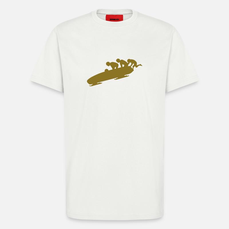Bobsleigh - T-Shirt - made by SPREAD - OFF WHITE