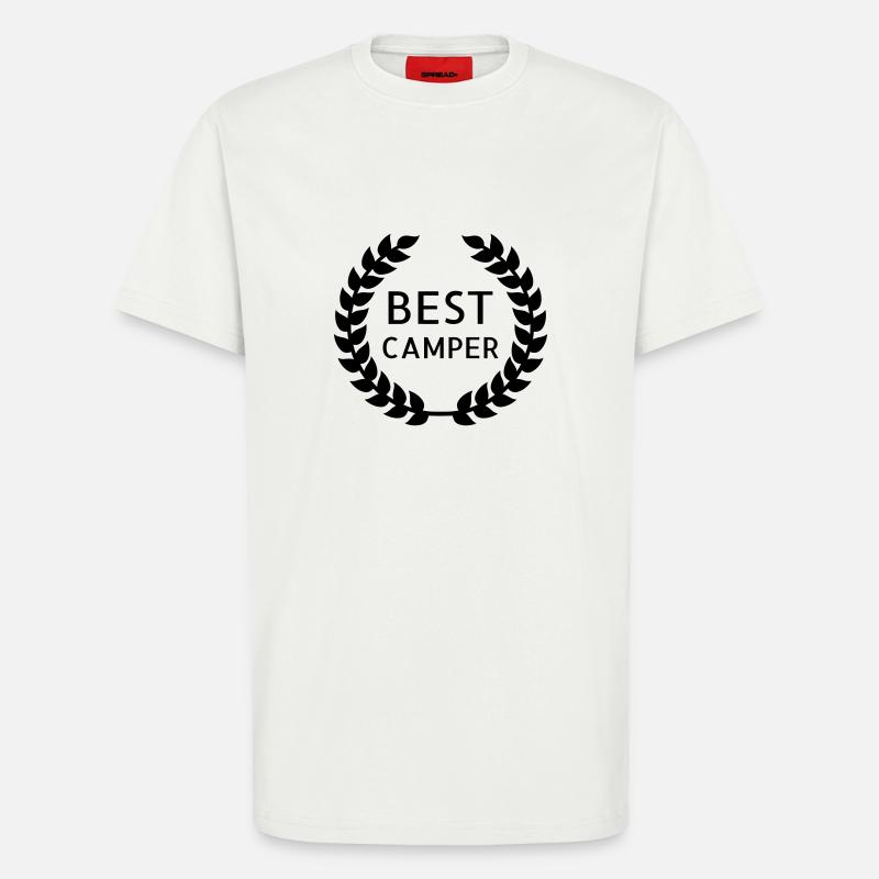 Campingplatz / Camper / Camping / Camp - T-Shirt - made by SPREAD - OFF WHITE
