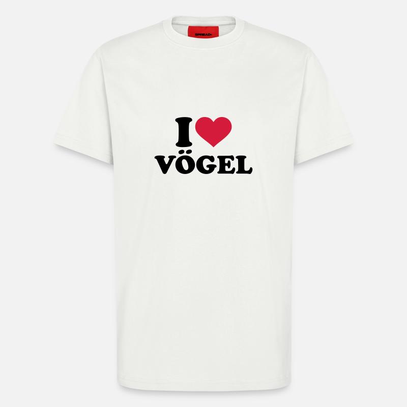 Vogel - T-Shirt - made by SPREAD - OFF WHITE