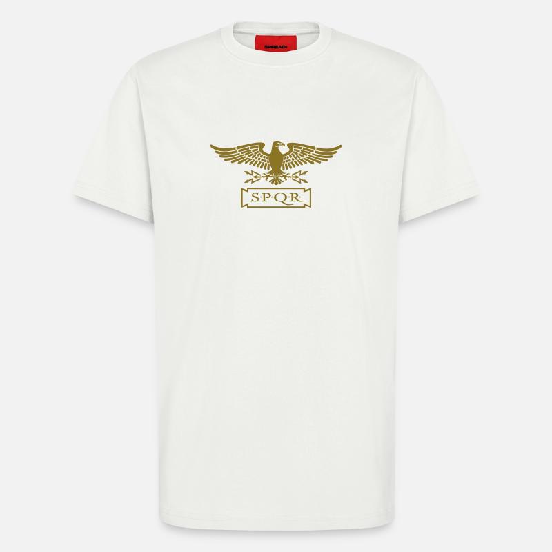 AQUILA ROMAN EAGLE - T-Shirt - made by SPREAD - OFF WHITE