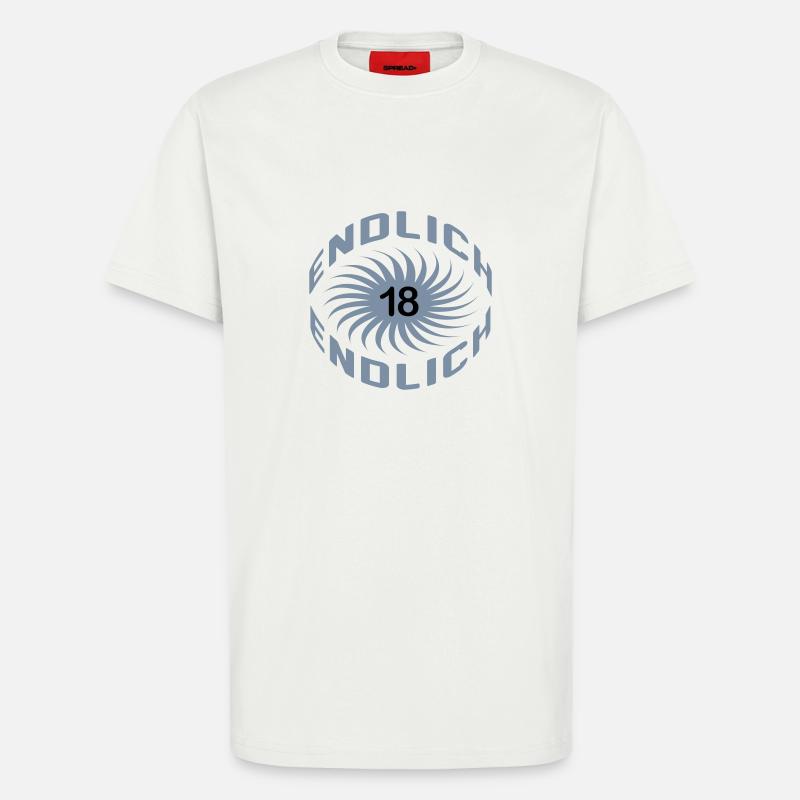 endlich18 - T-Shirt - made by SPREAD - OFF WHITE