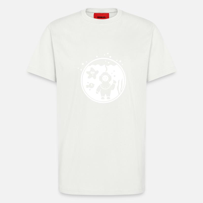 Tiefsee - T-Shirt - made by SPREAD - OFF WHITE