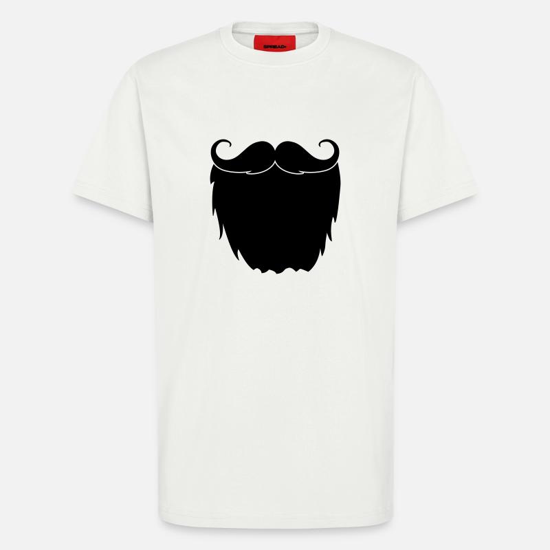 vollbart - T-Shirt - made by SPREAD - OFF WHITE