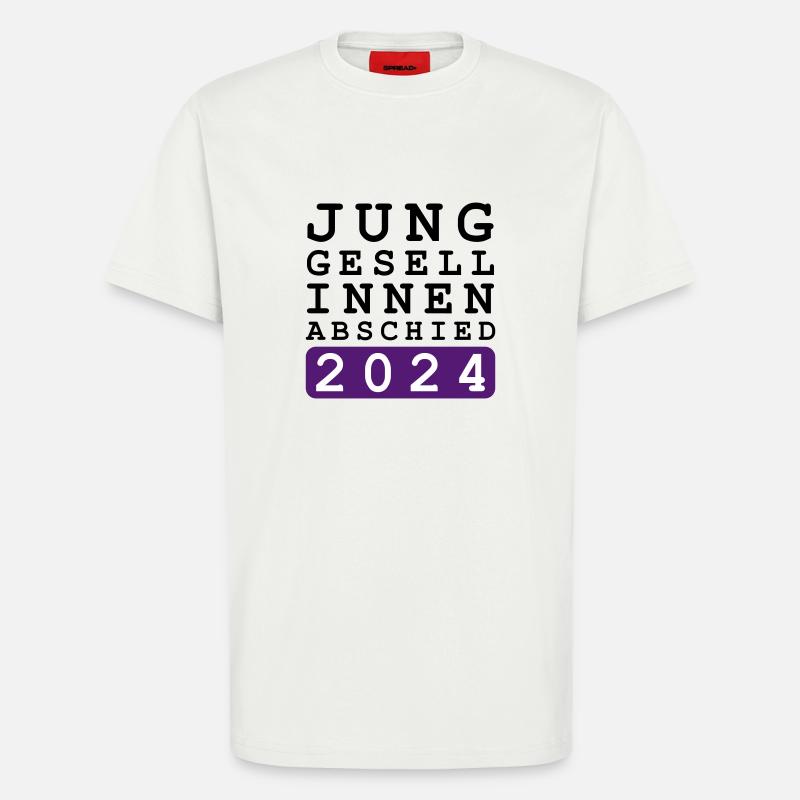 Junggesellinnenabschied 2024 Jga - T-Shirt - made by SPREAD - OFF WHITE