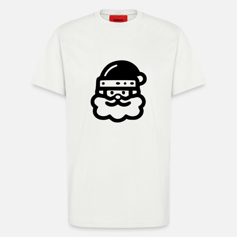 Weihnachtsmann Icon - T-Shirt - made by SPREAD - OFF WHITE