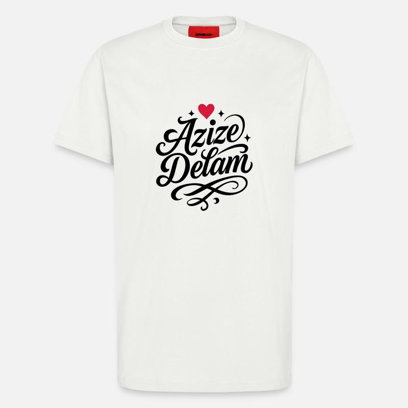 Azize Delam Persisch Iran - T-Shirt - made by SPREAD - OFF WHITE