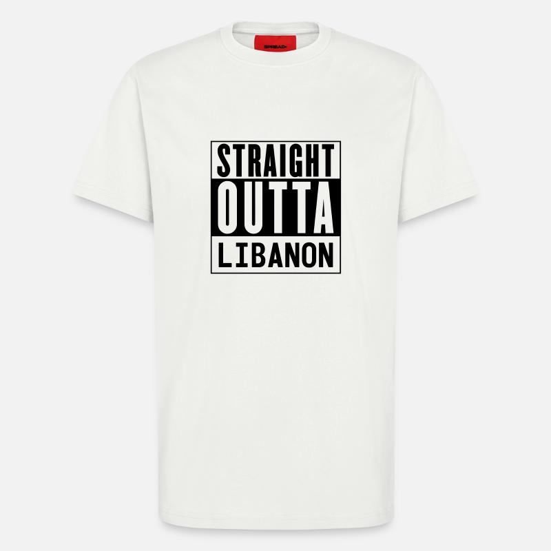 Libanon - T-Shirt - made by SPREAD - OFF WHITE