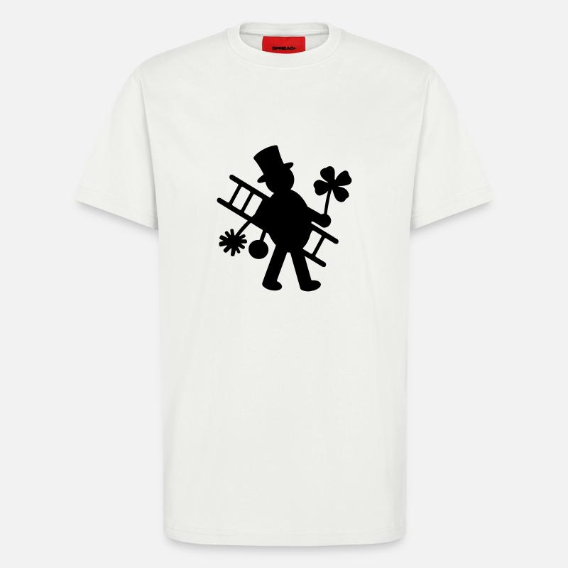 Schornsteinfeger - T-Shirt - made by SPREAD - OFF WHITE