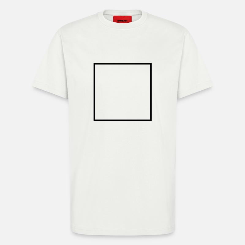 Math symbol - square - T-Shirt - made by SPREAD - OFF WHITE