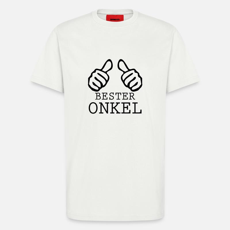 bester onkel - T-Shirt - made by SPREAD - OFF WHITE