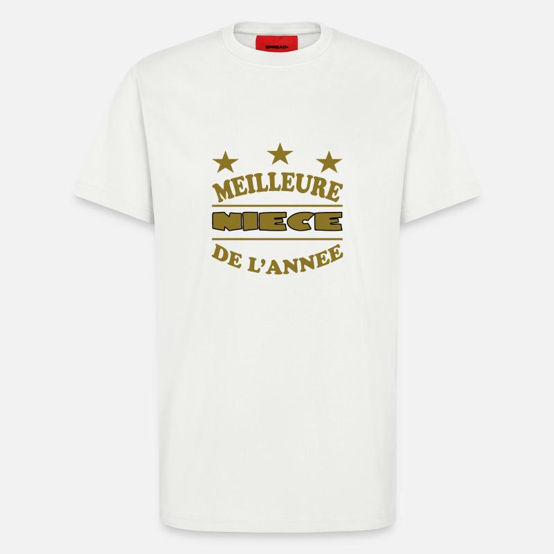 Beste Nichte - T-Shirt - made by SPREAD - OFF WHITE