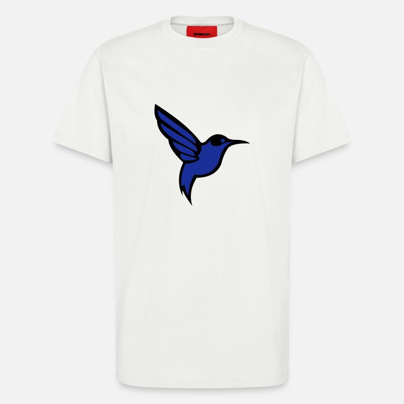 kolibri vogel - T-Shirt - made by SPREAD - OFF WHITE