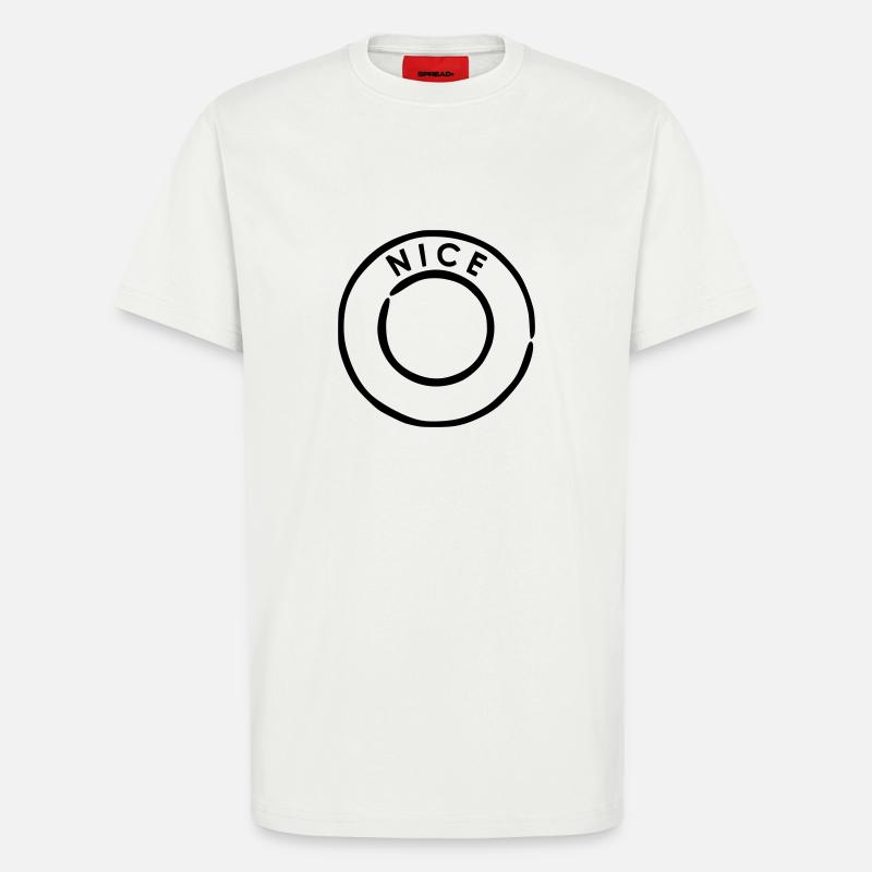 Nizza - Nice - T-Shirt - made by SPREAD - OFF WHITE