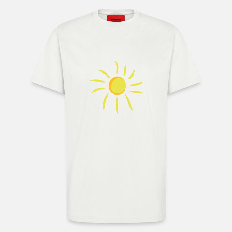 Sonne - T-Shirt - made by SPREAD - OFF WHITE