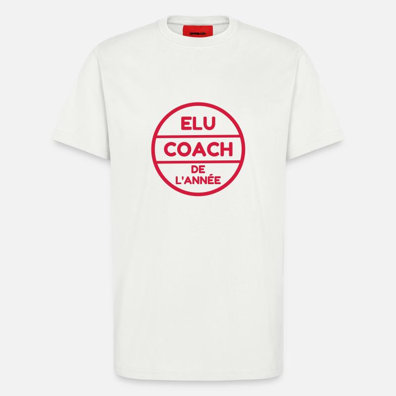 Coach / Coaching / Trainer / Sport - T-Shirt - made by SPREAD - OFF WHITE