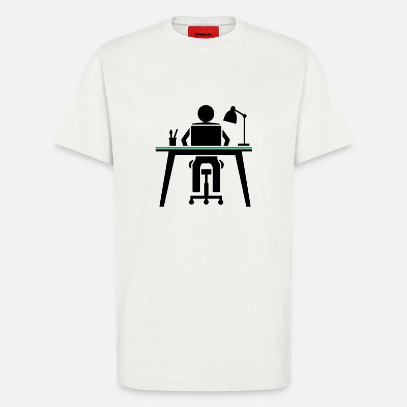 Arbeiten Lernen - T-Shirt - made by SPREAD - OFF WHITE