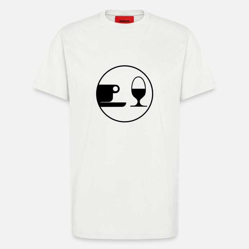 frühstück - T-Shirt - made by SPREAD - OFF WHITE