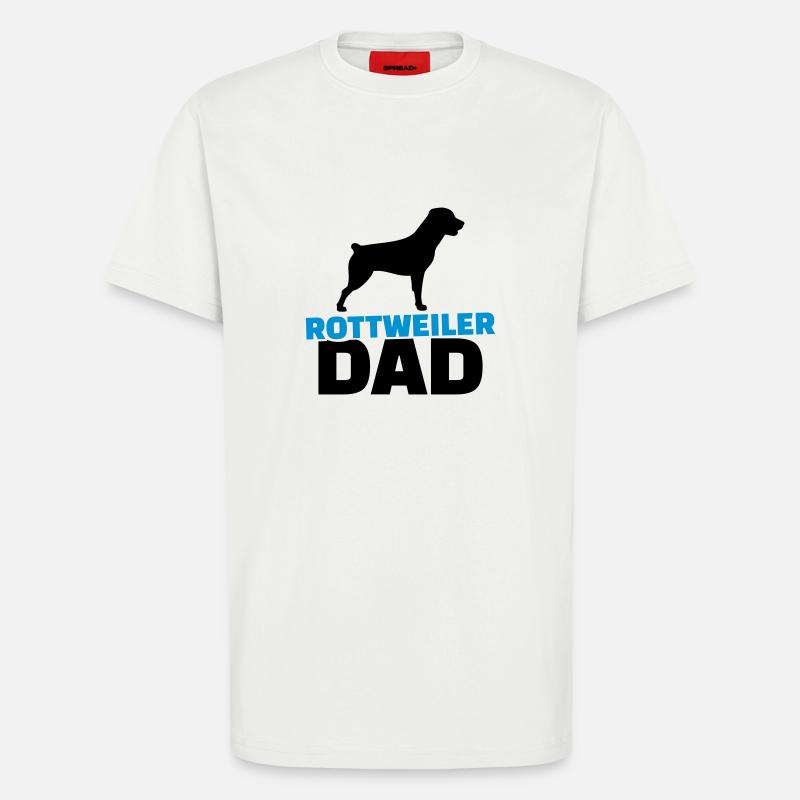 Rottweiler Dad - T-Shirt - made by SPREAD - OFF WHITE