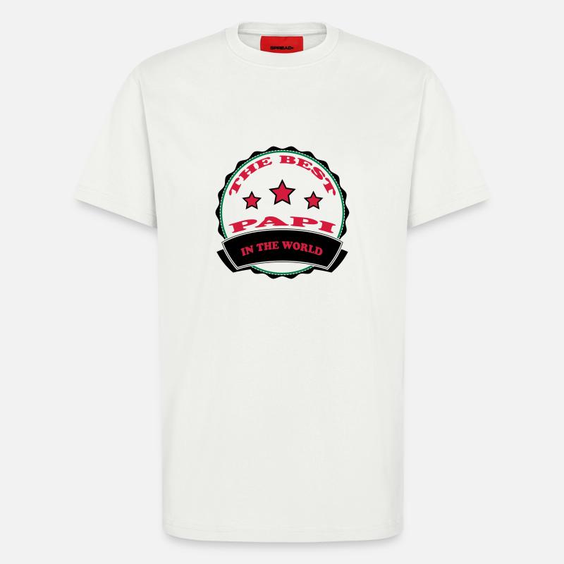 Das beste PAPI - T-Shirt - made by SPREAD - OFF WHITE