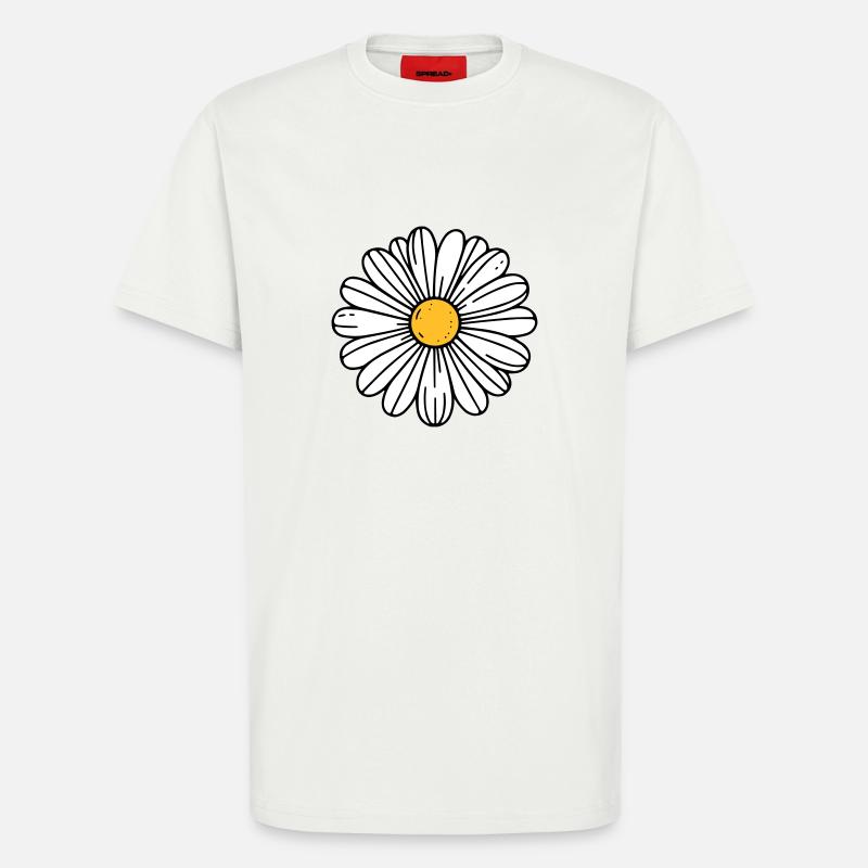 Daisy - T-Shirt - made by SPREAD - OFF WHITE