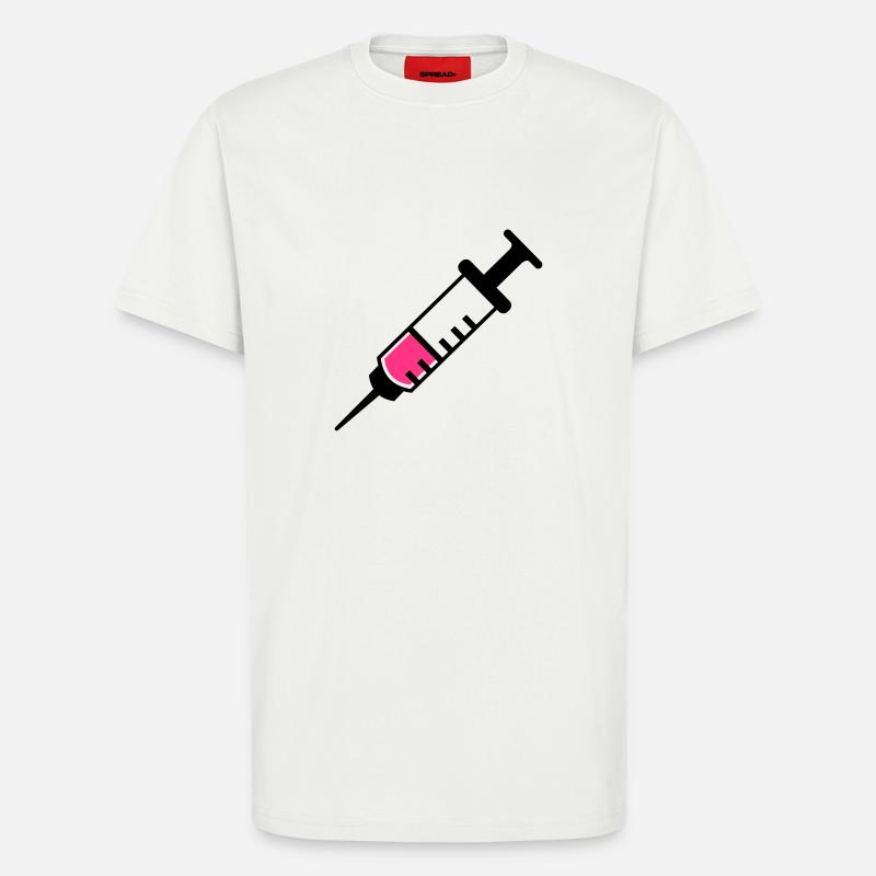 Spritze - T-Shirt - made by SPREAD - OFF WHITE