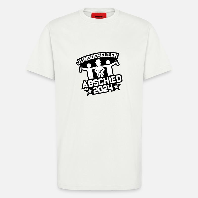 Junggesellenabschied 2024 - T-Shirt - made by SPREAD - OFF WHITE