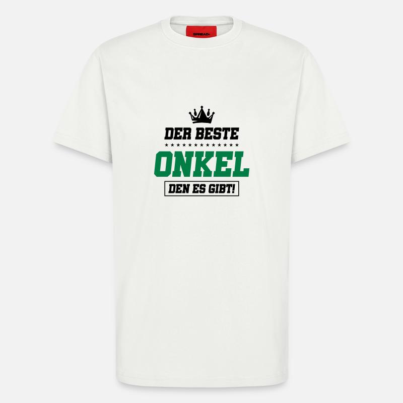 The best uncle there is - T-Shirt - made by SPREAD - OFF WHITE