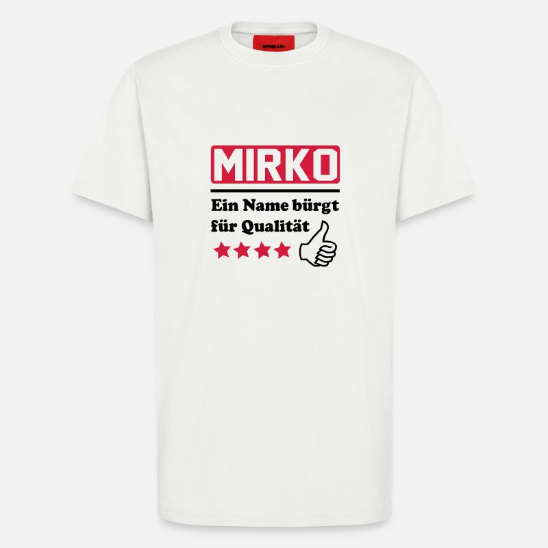 mirko - T-Shirt - made by SPREAD - OFF WHITE