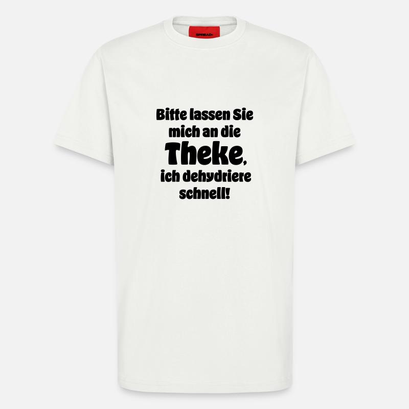 An die Theke - T-Shirt - made by SPREAD - OFF WHITE