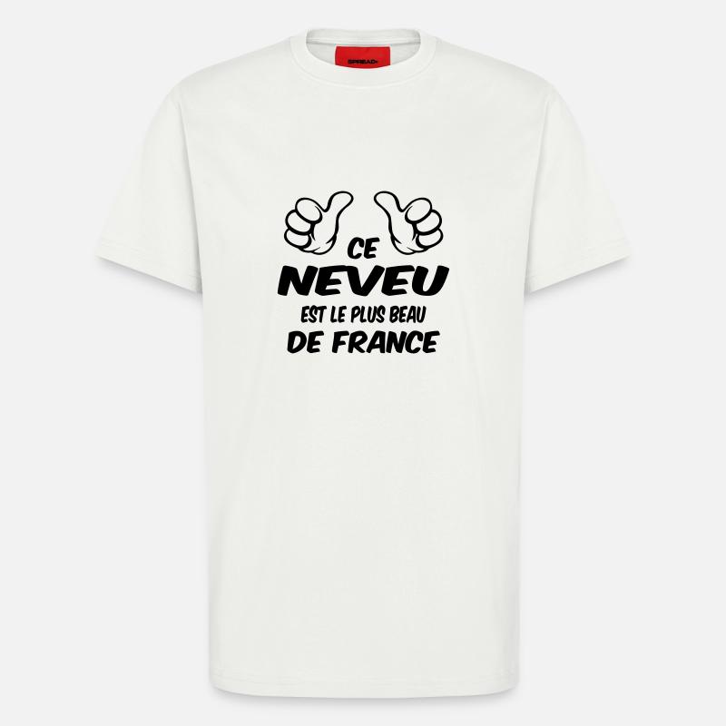 BESTER NEFFE - T-Shirt - made by SPREAD - OFF WHITE
