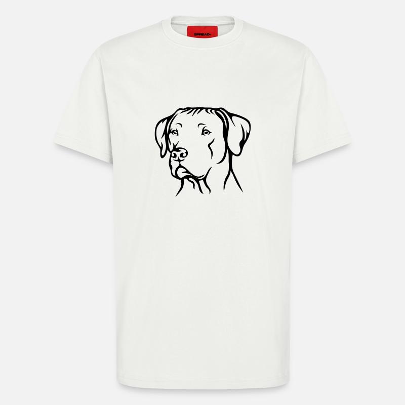 Rhodesian Ridgeback - T-Shirt - made by SPREAD - OFF WHITE