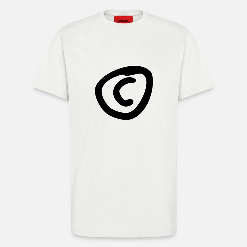 copyright c - T-Shirt - made by SPREAD - OFF WHITE