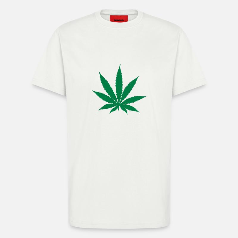 Cannabis - Hanf - T-Shirt - made by SPREAD - OFF WHITE