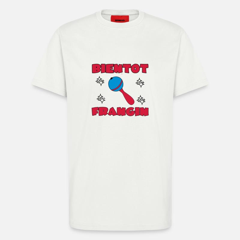 BALD BRÜDER - T-Shirt - made by SPREAD - OFF WHITE