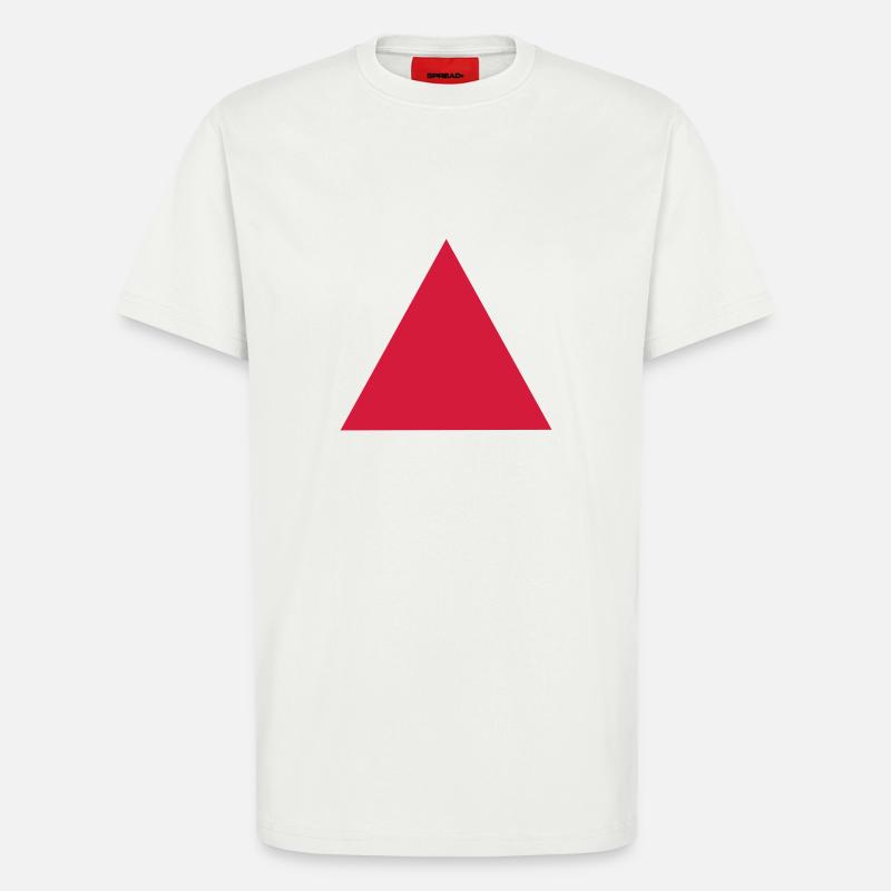 Dreieck - T-Shirt - made by SPREAD - OFF WHITE